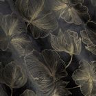 Eurofirany, zasłona zaciemniająca gotowa, Stella, 140-250 cm, czarny