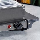 Excellent Electrics, podgrzewacz elektryczny do potraw, stalowy, 2 wkłady