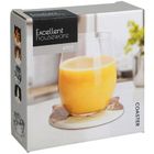 Excellent Houseware, podstawki pod kubek, w stojaku, kot, 4 szt.