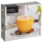 Excellent Houseware, podstawki pod kubek, w stojaku, pies, 4 szt.