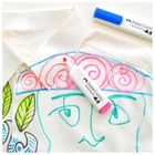 Faber-Castell, Baby-Shower, markery do tkanin, 5 szt.