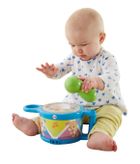 Fisher-Price, Ucz się i śmiej, Bębenek Szczeniaczka Uczniaczka, zabawka niemowlęca