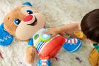 Fisher-Price, Wielki Szczeniaczek Uczniaczek + Liczymy zwierzątka, książeczka interaktywna GRATIS