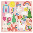 Floss & Rock, Tęczowe Wróżki, zestaw magnetycznych gier i zabaw 4w1