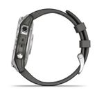 Garmin, zegarek Fenix, 7 Standard Edition, 47 Mm Silver, Graphite Band