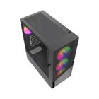 Gembird, Midi Tower Fornax 4300 ATX, obudowa, czarna