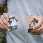 Georganics, naturalne tabletki do płukania jamy ustnej, Activated Charcoal, 180 tabletek