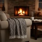 Giftdecor, narzuta bawełniana, 150-125 cm