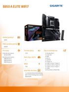 Gigabyte, płyta główna, B850 A ELITE WIFI7