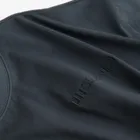 Granatowy t-shirt z bawełny czesanej oversize NOWEAR