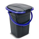 GreenBlue, toaleta turystyczna, czarno-granatowa, GB320BB