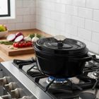 Hage, emaliowana brytfanna żeliwna, forma do chleba, czarna, 2,85l