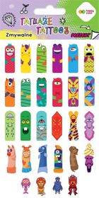 Happy Color, tatuaże zmywalne, Fingers Tattoo