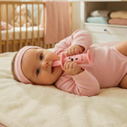 Haxe, Lulino, muzyczna szczoteczka i gryzak, różowa