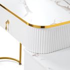 Hedo, Verdiro, toaletka kosmetyczna z lustrem LED, biała