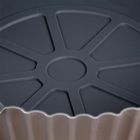 Hit, wkład do frytkownicy air fryer, silikonowy, szary, 20 cm