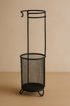 Home Styling Collection, stojak na parasole, Zilo, metalowy, średnica 18 cm