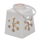 Home Styling Collection, świąteczny lampion ze świecą LED, 14 cm