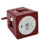 Home Styling Collection, świąteczny lampion ze świecą LED, 14 cm