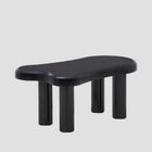 Homla, Alto, stolik kawowy, lakierowany, czarny, 100-60-45 cm
