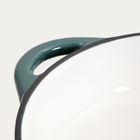 Homla, Andreas, garnek żeliwny, zielony płaski ombre, 28 cm, 2,5l