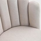 Homla, Aula, krzesło, beżowe, 49-55-85 cm