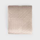 Homla, Aurum, narzuta welwetowa z pikowaniem, złota, 220-240 cm, 745577