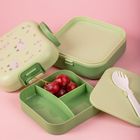 Homla, B2 Pecora, lunchbox, zielony w owieczki, 1150 ml