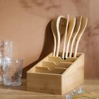 Homla, Bambou, organizer z przegródkami, 25-13 cm