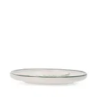 Homla, Blyde, talerz, z liściem paproci, 20 cm