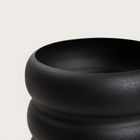 Homla, Buuble, kwietnik na nóżkach, czarny, 16-28,5 cm