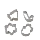 Homla, Clach, wykrawacze, do ciasta, 4 szt.