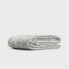 Homla, Claro, narzuta, żakardowa w kwiatowy wzór pistacjowa, 200-220 cm