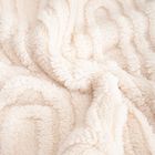 Homla, Darin, koc, miękki ecru ze strukturalnym wzorem, 150-200 cm