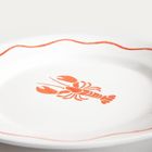 Homla, Kaoma, talerz, deserowy z homarem, 21 cm