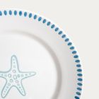 Homla, Kaoma, talerz, deserowy z rozgwiazdą, 21 cm