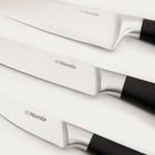 Homla, Liba, zestaw noży, z czarną rączką, 3 elementy