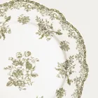 Homla, Lourry, talerz, obiadowy zielony, 27 cm