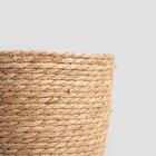 Homla, Lumbo, osłonka na doniczkę, pleciona naturalna, 27-21 cm