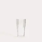 Homla, Lynnaso, zestaw szklanek, transparentnych, wysokich piętrowanych 2 szt., 0,54l