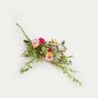 Homla, Meadow, gałązka sztuczna, z pastelowymi kwiatkami, 70 cm