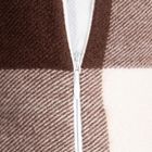 Homla, Melrose, poszewka, puszysta w kratę, 45-45 cm