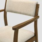 Homla, Pahkel, zestaw 2 krzeseł, z drewna kauczukowego, 56,5-62,5-84,5 cm