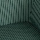 Homla, Pesa, krzesło w tkaninie, zielone, 56-60-82 cm