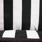 Homla, Rayas, pościel, z mikrofibry w czarno-białe pasy, 200-220 cm