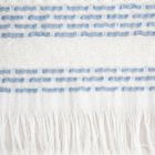 Homla, Rosop, ręcznik, boho z granatowymi paskami, 50-90 cm