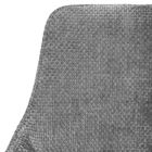 Homla, Satori Faso, krzesło, szare, 58-62-79 cm