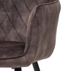 Homla, Satori, krzesło, brązowe, 58-62-79 cm