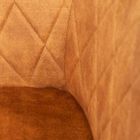 Homla, Satori, krzesło, musztardowe, 58-62-79 cm