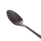 Homla, Stilo, zestaw łyżeczek do herbaty, czarnych, 3 szt.